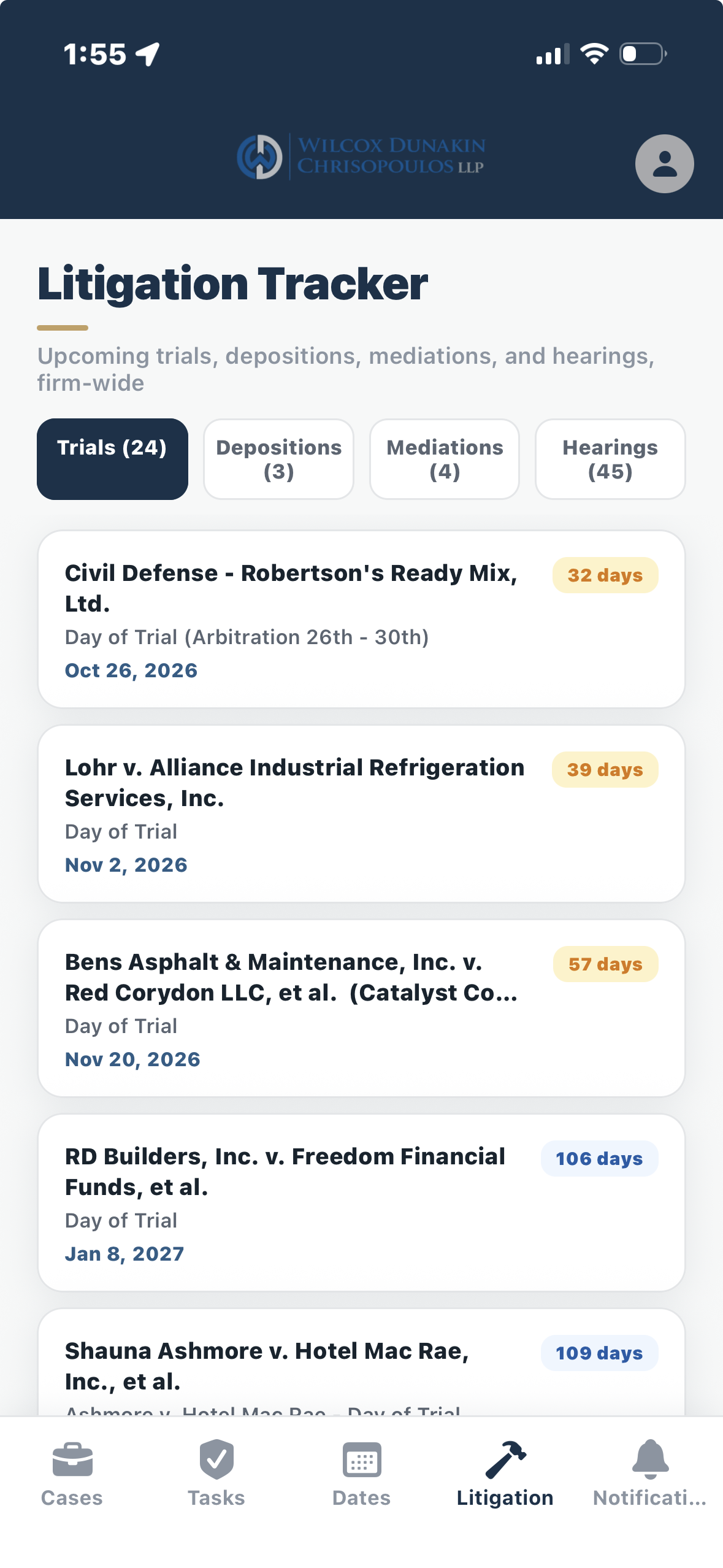 FirmRx firm app screen 4