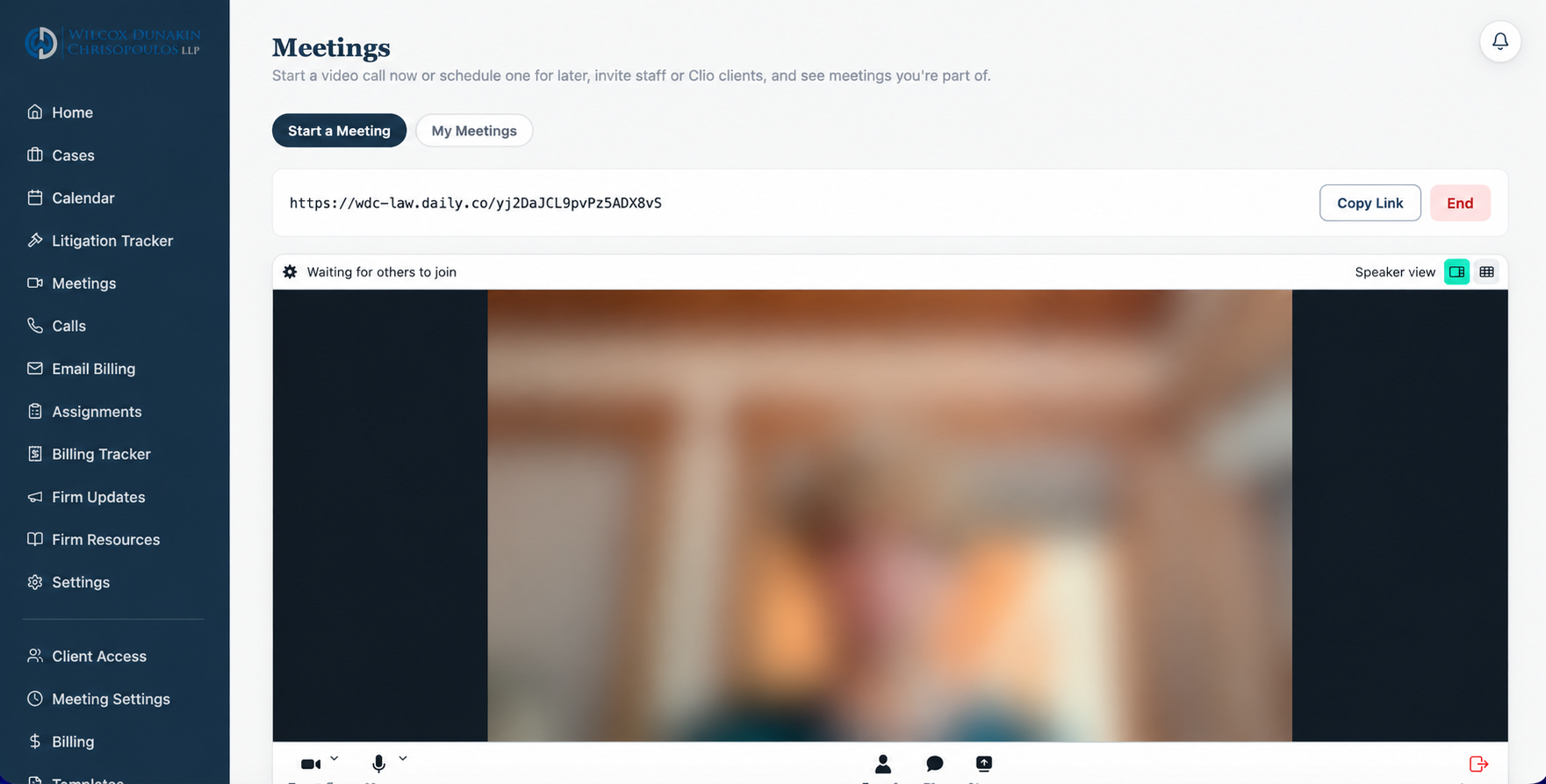 FirmRx AI-generated meeting summary